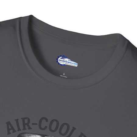 Air-Cooled Engine Vintage T-Shirt - Text Design + Graphic-Modelcars.com-ModelCars.com