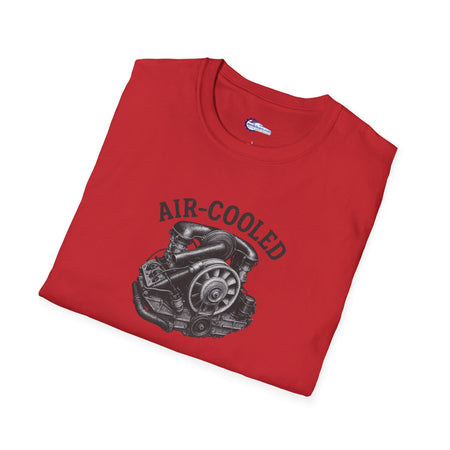 Air-Cooled Engine Vintage T-Shirt - Text Design + Graphic-Modelcars.com-ModelCars.com