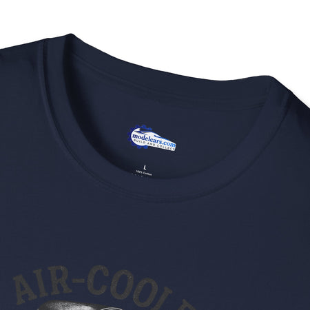 Air-Cooled Engine Vintage T-Shirt - Text Design + Graphic-Modelcars.com-ModelCars.com