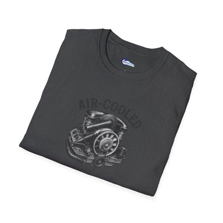 Air-Cooled Engine Vintage T-Shirt - Text Design + Graphic-Modelcars.com-ModelCars.com