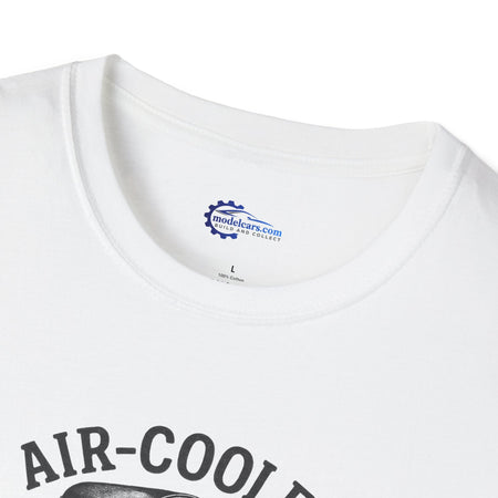 Air-Cooled Engine Vintage T-Shirt - Text Design + Graphic-Modelcars.com-ModelCars.com