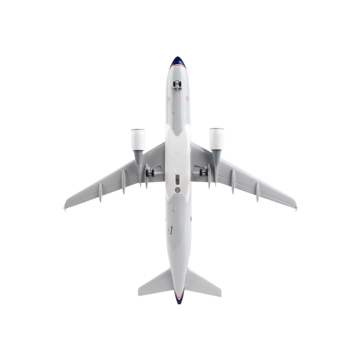 Airbus A320 Commercial Aircraft with Landing Gear "Avianca Colombia" (N284AV) White and Gray with Blue Stripes (Snap - Fit) 1/150 Plastic Model by Skymarks - Skymarks - ModelCars.com