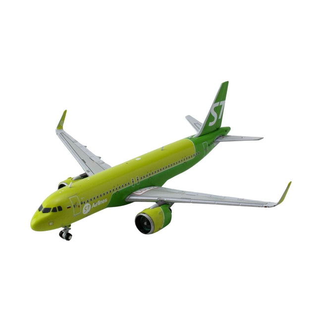 Airbus A320neo Commercial Aircraft "S7 Airlines" (RA-73428) Green Two-Tone 1/400 Diecast Model Airplane by GeminiJets-GeminiJets-ModelCars.com
