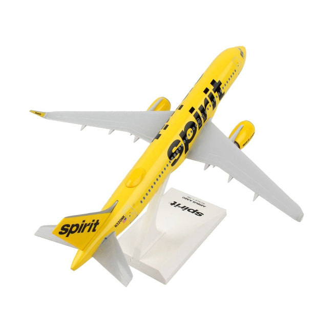Airbus A320neo Commercial Aircraft with Wi - Fi Dome "Spirit Airlines" (N320NK) Yellow (Snap - Fit) 1/150 Plastic Model by Skymarks - Skymarks - ModelCars.com