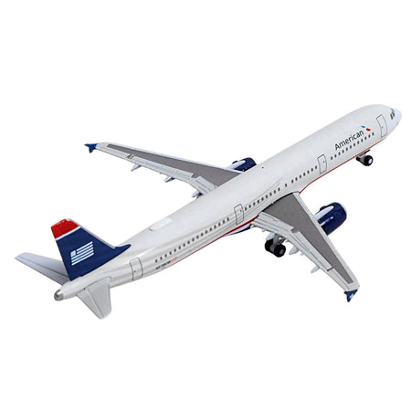 Airbus A321 Commercial Aircraft "American Airlines" (N578UW) Gray with Blue Tail 1/500 Diecast Model by Herpa-Herpa-ModelCars.com