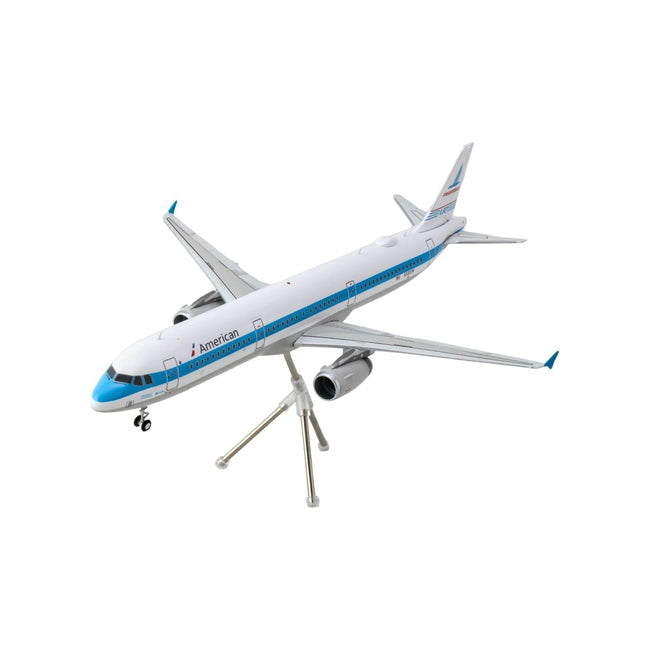 Airbus A321 Commercial Aircraft "American Airlines - Piedmont" (N581UW) White with Blue Stripes "Gemini 200" Series 1/200 Diecast Model Airplane by GeminiJets-GeminiJets-ModelCars.com