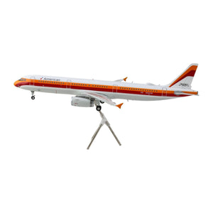 Airbus A321 Commercial Aircraft "American Airlines - PSA" (N582UW) White with Red and Orange Stripes "Gemini 200" Series 1/200 Diecast Model Airplane by GeminiJets