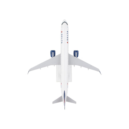 Airbus A321neo Commercial Aircraft "Delta Air Lines" (N501DA) White with Red and Blue Tail (Snap - Fit) 1/150 Plastic Model by Skymarks - Skymarks - ModelCars.com