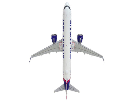 Airbus A321neo Commercial Aircraft "Icelandair" (TF-IAA) White with Blue and Pink Tail "Gemini 200" Series 1/200 Diecast Model by GeminiJets-GeminiJets-ModelCars.com