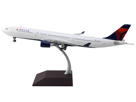 Airbus A330-300 Commercial Aircraft "Delta Air Lines" (N829NW) White with Blue and Red Tail "Gemini 200" Series 1/200 Diecast Model Airplane by GeminiJets-GeminiJets-ModelCars.com