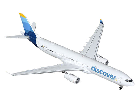 Airbus A330-300 Commercial Aircraft "Discover Airlines" (D-AIKK) White with Blue Tail "Gemini 200" Series 1/200 Diecast Model Airplane by GeminiJets-GeminiJets-ModelCars.com