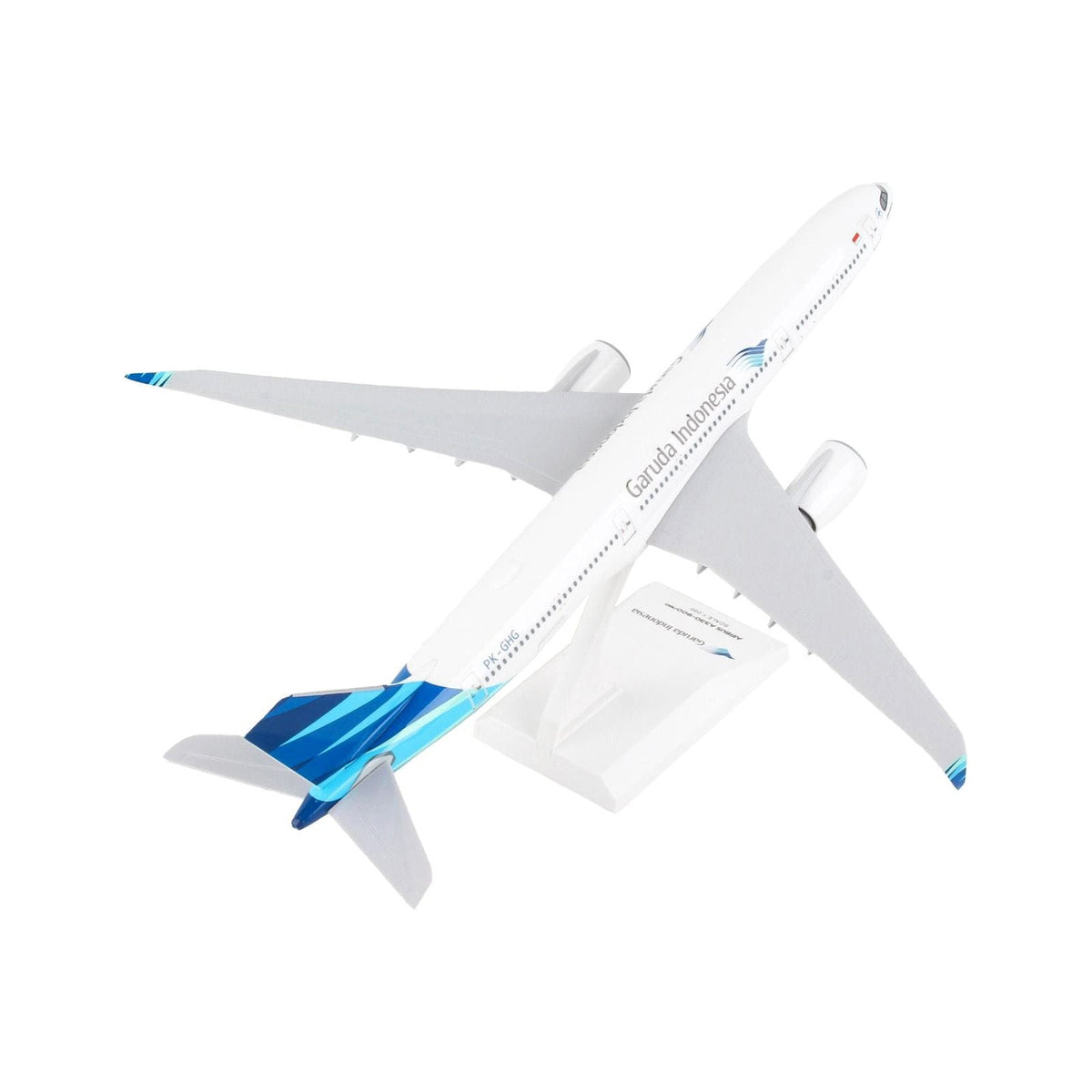 Airbus A330 - 900 Commercial Aircraft "Garuda Indonesia" (PK - GHG) White with Blue Tail (Snap - Fit) 1/200 Plastic Model by Skymarks - Skymarks - ModelCars.com