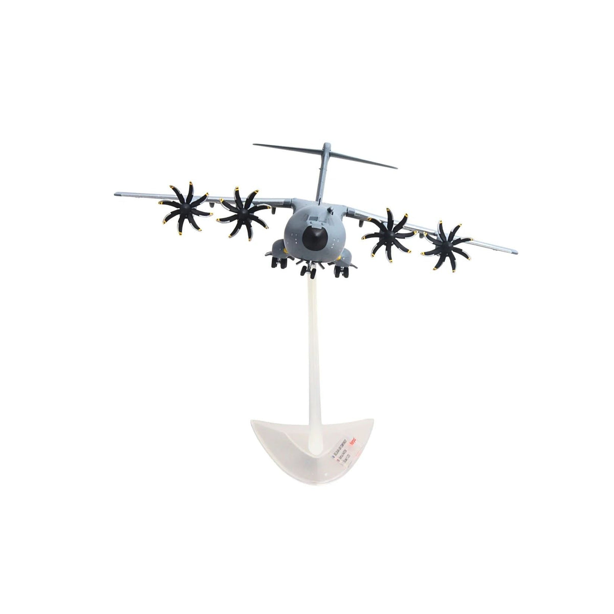 Airbus A400M Atlas Transport Aircraft "20th Squadron 15th Wing Melsbroek Air Base" Belgian Air Component 1/200 Diecast Model Airplane by Herpa-GeminiJets-ModelCars.com