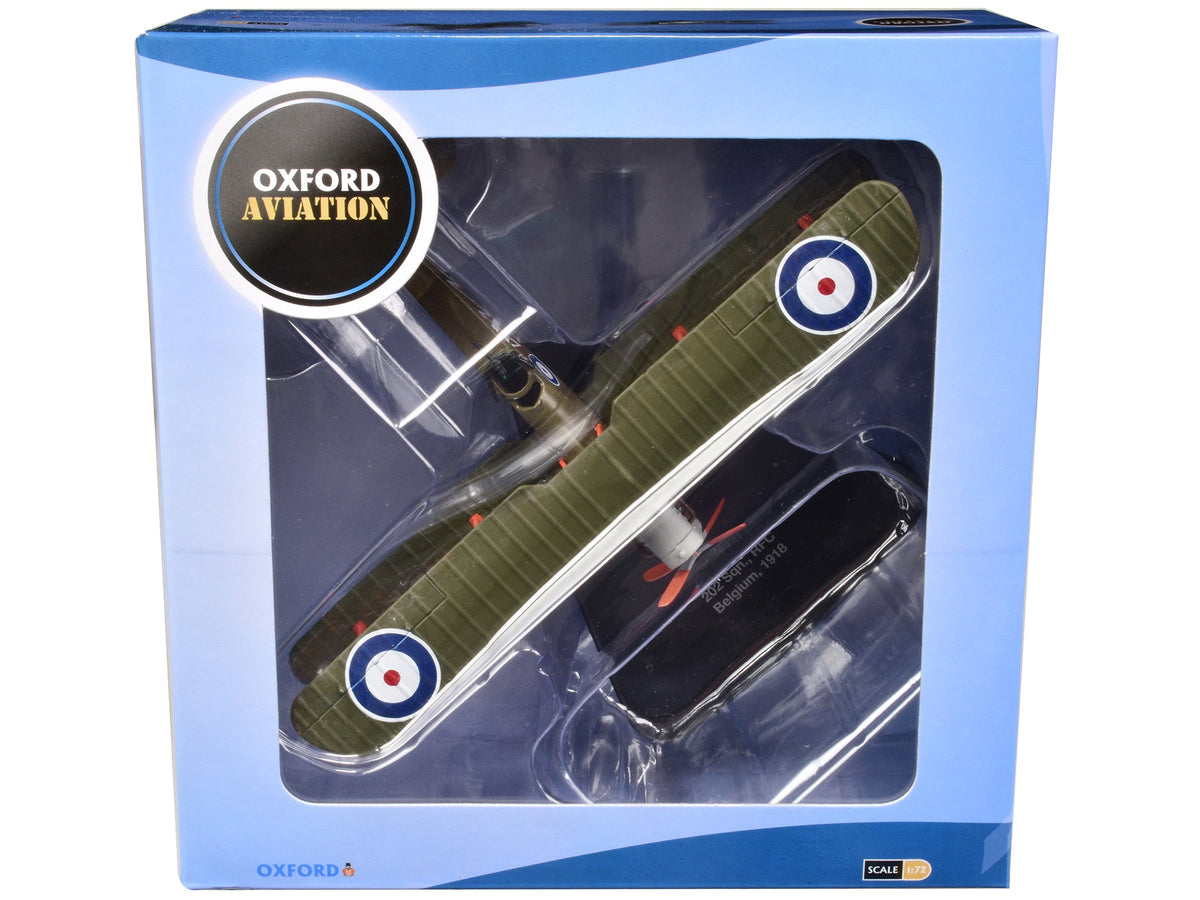 Airco DH4 Bomber Plane "202 Squadron RFC" (1918) "Oxford Aviation" Series 1/72 Diecast Model Airplane by Oxford Diecast-Oxford Diecast-ModelCars.com