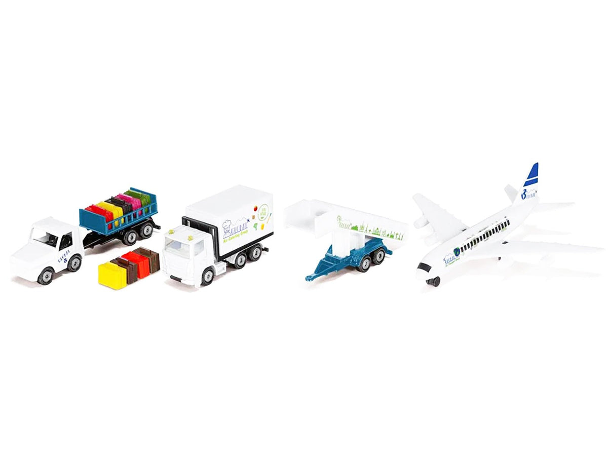 Airport 14 piece Set Diecast Models by Siku-SIKU-ModelCars.com