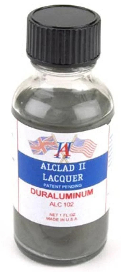 Alclad II ALC-102 DurAluminum Lacquer Paint 1oz