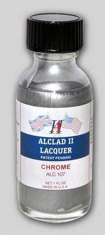 Alclad II ALC-107 Chrome Lacquer Paint 1oz
