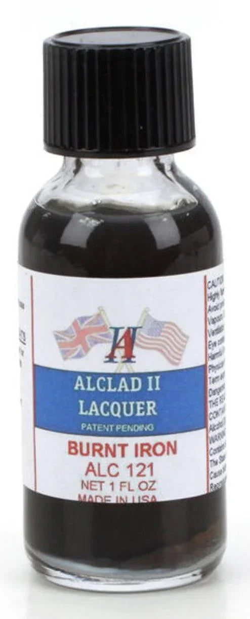 Alclad II ALC-121 Burnt Iron Lacquer Paint 1oz