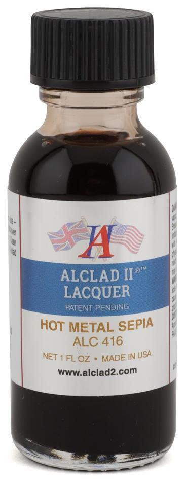 Alclad II ALC-416 Hot Metal Sepia Lacquer Paint 1oz