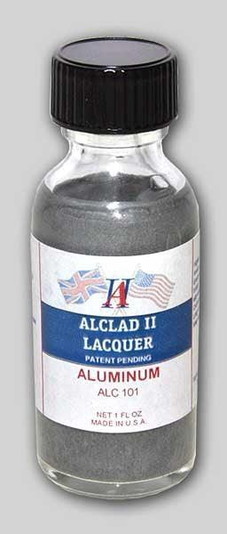 Alclad II ALC-101 Aluminum Lacquer Paint 1oz-Alclad Paint-ModelCars.com