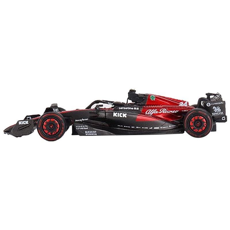 Alfa Romeo C43 24 Zhou Guanyu "Alfa Romeo F1 Team Kick" Formula One F1 "Australian GP" (2023) Limited Edition 1/64 Diecast Model Car by Mini GT - Mini GT - ModelCars.com