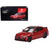 Alfa Romeo Giulia GTA Rosso GTA Red with Carbon Top 1/64 Diecast Model Car by BBR-BBR-ModelCars.com