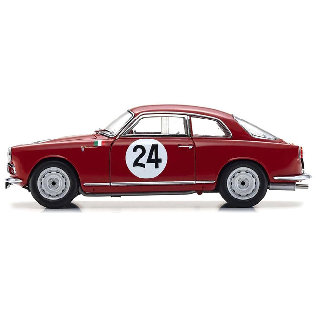 Alfa Romeo Giulietta SV 24 Nini Todaro - Nessuno GT1.3 Class Winner "Targa Florio" (1958) 1/18 Diecast Model Car by Kyosho - Kyosho - ModelCars.com