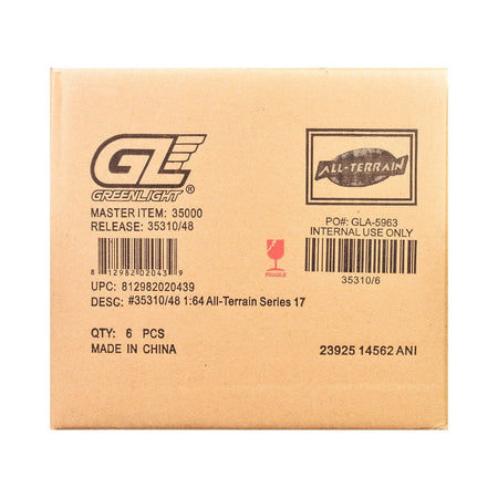 "All Terrain" Series 17 Set of 6 pieces 1/64 Diecast Model Cars by Greenlight-Greenlight-ModelCars.com