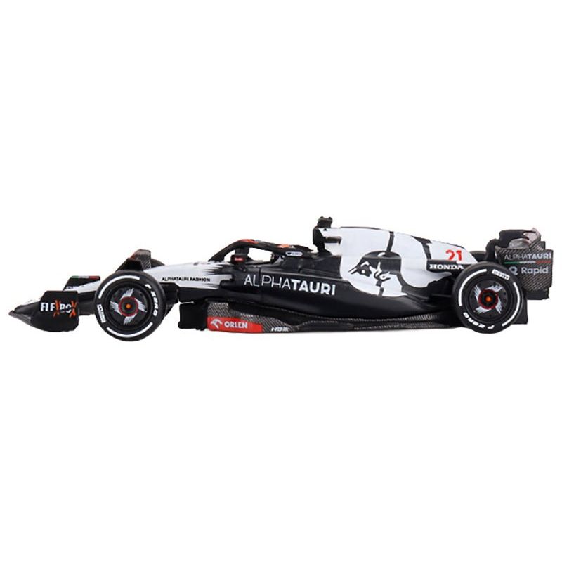 AlphaTauri AT04 21 Nyck de Vries Formula One F1 "Australian GP" (2023) Limited Edition 1/64 Diecast Model Car by Mini GT - Mini GT - ModelCars.com