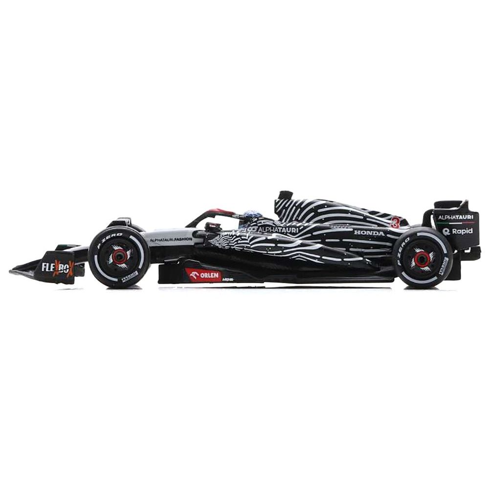 AlphaTauri AT04 3 Daniel Ricciardo Formula One F1 "Las Vegas GP" (2023) 1/64 Diecast Model Car by Spark - Spark - ModelCars.com