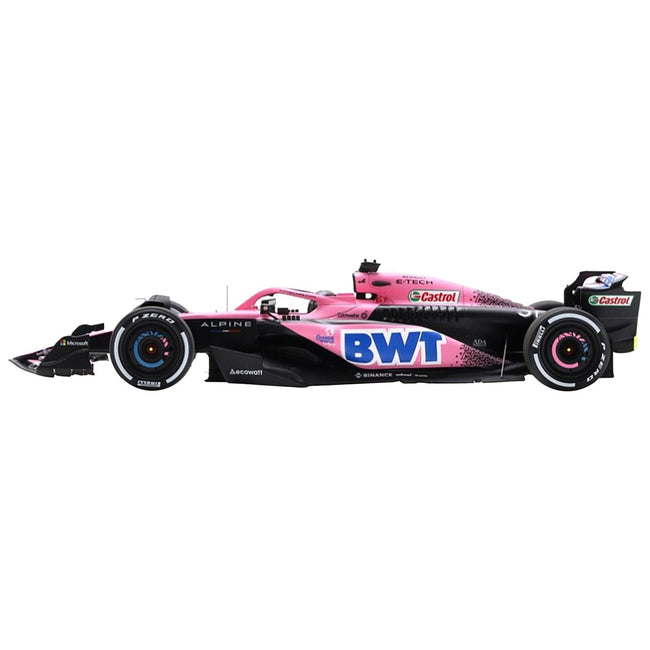Alpine A523 #31 Esteban Ocon "BWT" Formula One F1 Saudi Arabian GP (2023) with Acrylic Display Case 1/18 Model Car by Spark-Spark-ModelCars.com