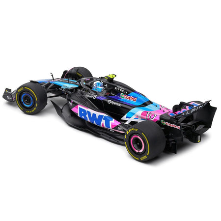 Alpine A524 #10 Pierre Gasly "BWT" Formula One F1 Monaco GP (2024) "Competition" Series 1/18 Diecast Model Car by Solido-Solido-ModelCars.com