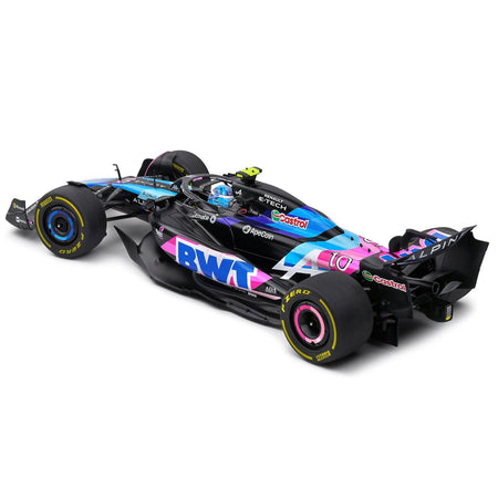 Alpine A524 10 Pierre Gasly "BWT" Formula One F1 Monaco GP (2024) "Competition" Series 1/18 Diecast Model Car by Solido - Solido - ModelCars.com