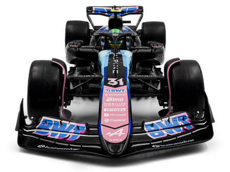 Alpine A524 #31 Esteban Ocon "BWT" 2nd Place F1 "Sao Paulo GP" (2024) "Competition" Series 1/18 Diecast Model Car by Solido-Solido-ModelCars.com