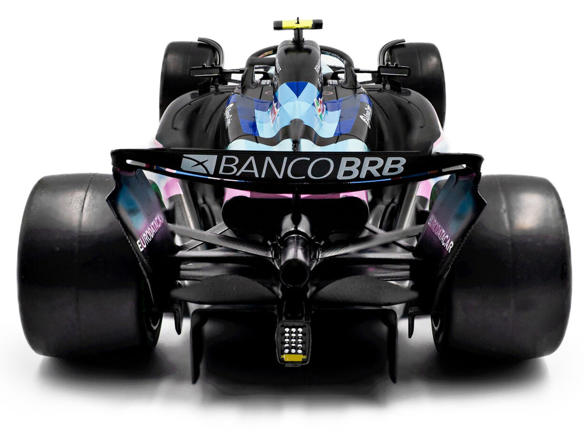 Alpine A524 #31 Esteban Ocon "BWT" 2nd Place F1 "Sao Paulo GP" (2024) "Competition" Series 1/18 Diecast Model Car by Solido-Solido-ModelCars.com