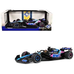 Alpine A524 #31 Esteban Ocon "BWT" Formula One F1 Miami GP (2024) "Competition" Series 1/18 Diecast Model Car by Solido