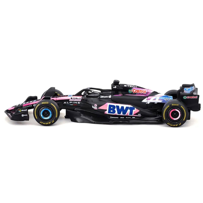 Alpine A524 #31 Esteban Ocon "BWT" "Formula One F1 World Championship" (2024) "Race" Series 1/43 Diecast Model Car by Bburago-Bburago-ModelCars.com