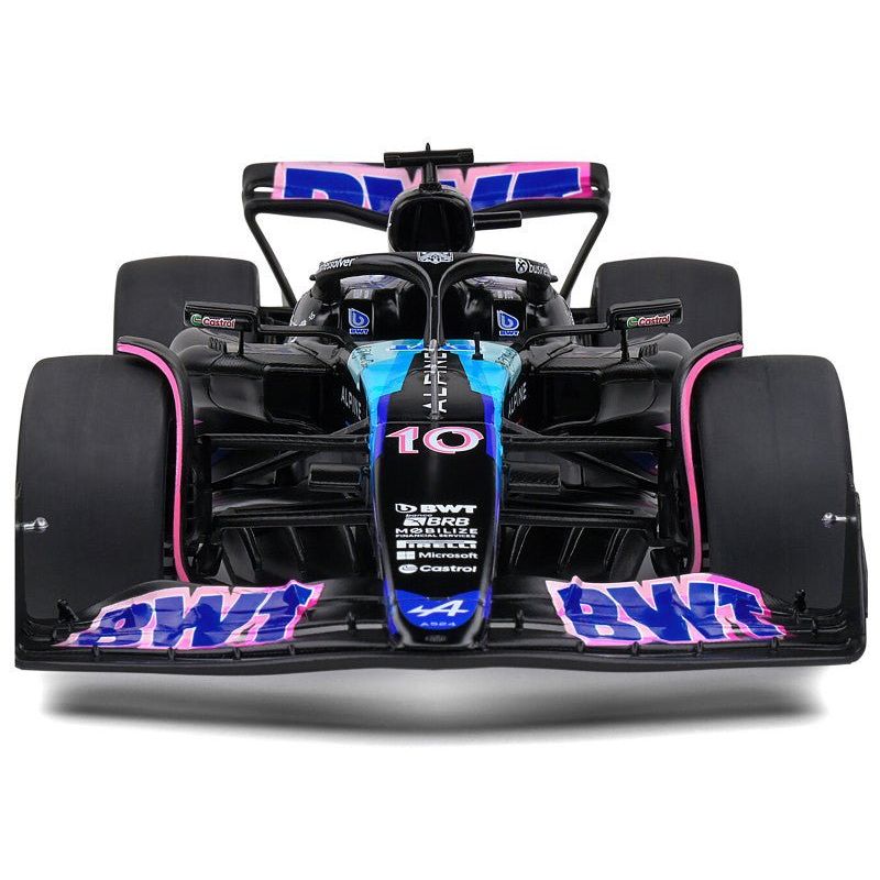 Alpine A524 Presentation Edition "BWT" "Formula One F1 World Championship" (2024) "Competition" Series 1/18 Diecast Model Car by Solido-Solido-ModelCars.com