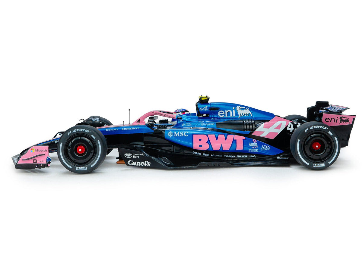Alpine A525 #43 Franco Colapinto "BWT" Formula One F1 "Canadian GP" (2025) "Competition" Series 1/18 Diecast Model Car by Solido-Solido-ModelCars.com