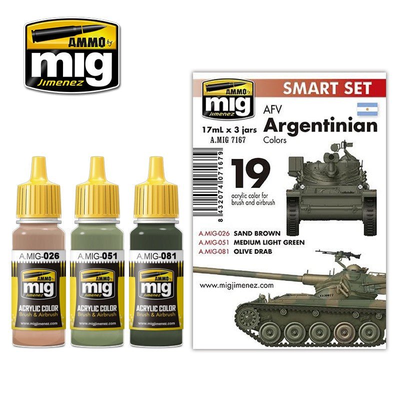 Ammo Afv Argentinian Color Set - Ammo - ModelCars.com