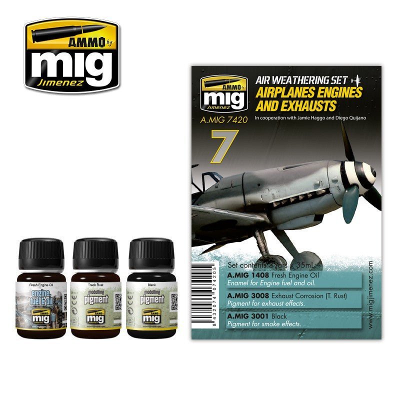 Ammo Air Eng/Exh Weather Set-Ammo-ModelCars.com