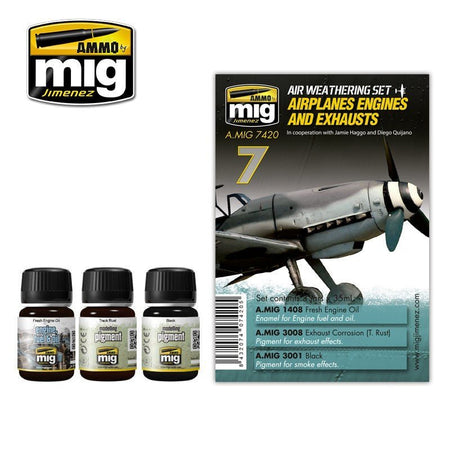 Ammo Air Eng/Exh Weather Set-Ammo-ModelCars.com