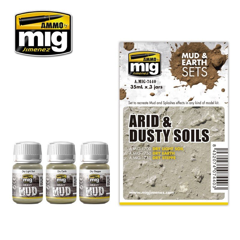 Ammo Arid&Dust Soil Weatherset - Ammo - ModelCars.com
