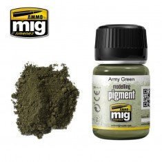 Ammo Army Green Pigment-Ammo-ModelCars.com