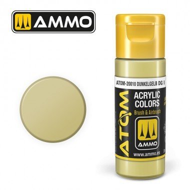 Ammo Atom Color Dunkelgelb 1-Ammo-ModelCars.com