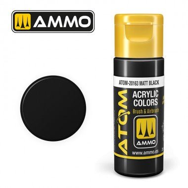 Ammo Atom Color Matt Black - Ammo - ModelCars.com