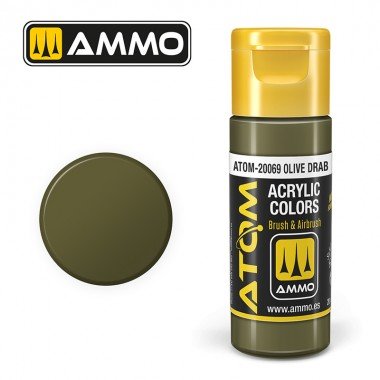 Ammo Atom Color Olive Drab - Ammo - ModelCars.com