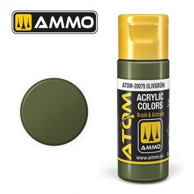 Ammo Atom Color Olivgrun-Ammo-ModelCars.com
