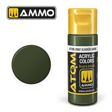 Ammo Atom Color Olivgrun Dark-Ammo-ModelCars.com