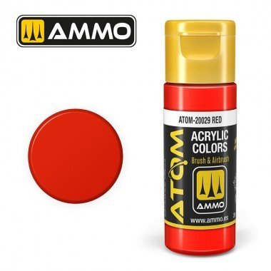 Ammo Atom Color Red-Ammo-ModelCars.com